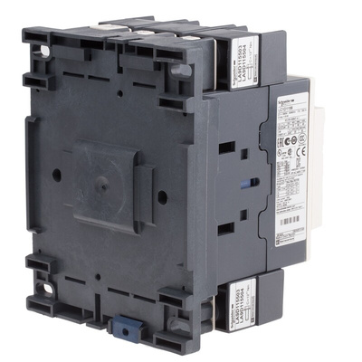 Schneider Electric LC1D Series Contactor, 400 V ac Coil, 3-Pole, 115 A, 3NO, 1 kV ac, 690 V dc
