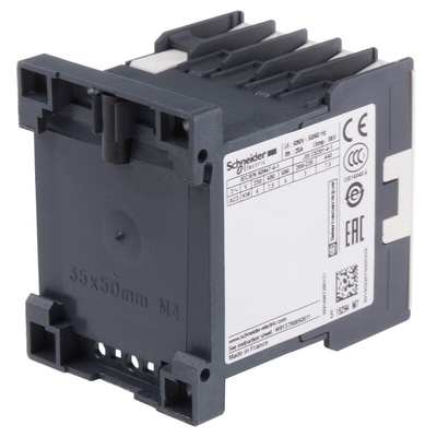 Schneider Electric LC1K Series Contactor, 220 V ac Coil, 3-Pole, 16 A, 3NO, 690 V ac
