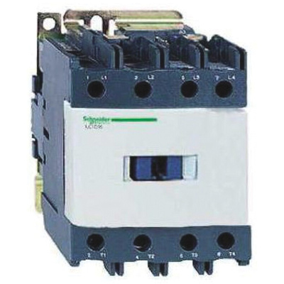 Schneider Electric LP1D Series Contactor, 24 V dc Coil, 4-Pole, 80 A, 2NO + 2NC, 690 V ac/dc