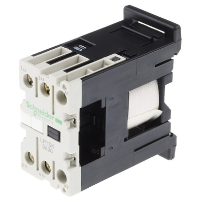 Schneider Electric LP1S Series Contactor, 48 V dc Coil, 2-Pole, 12 A, 2NO, 690 V ac