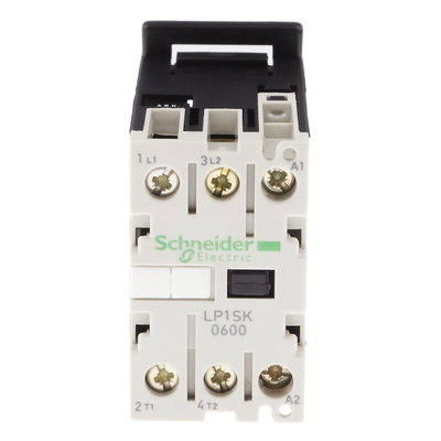 Schneider Electric LP1S Series Contactor, 48 V dc Coil, 2-Pole, 12 A, 2NO, 690 V ac