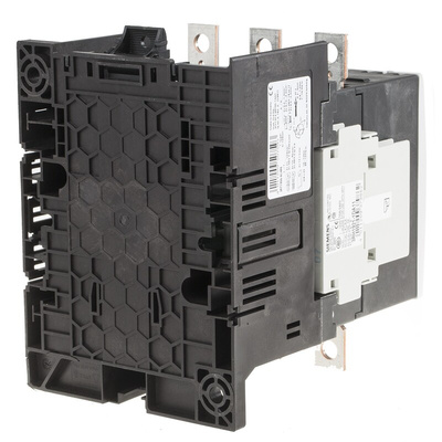 Siemens 3RT1 Series Contactor, 400 V ac Coil, 3-Pole, 185 A, 90 kW, 3NO, 400 V ac