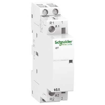 Schneider Electric iCT Series Contactor, 2-Pole, 16 A, 2NO, 250 V ac