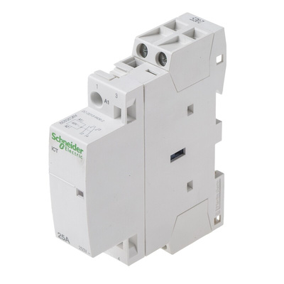 Schneider Electric iCT Series Contactor, 48 V ac Coil, 2-Pole, 25 A, 2NO, 250 V ac