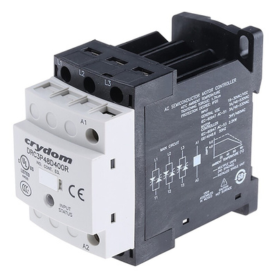 Sensata / Crydom DRC Series Solid State Contactor, 3NO