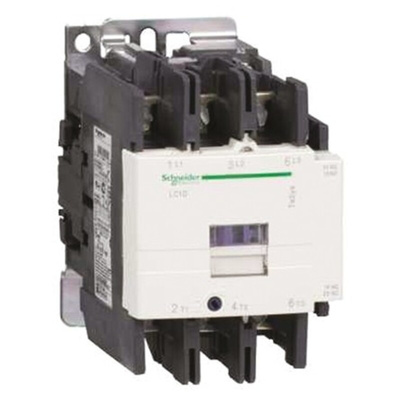 Schneider Electric LC1D Series Contactor, 220 V dc Coil, 3-Pole, 95 A, 3NO