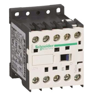 Schneider Electric LC7K Series Contactor, 230 V ac Coil, 3-Pole, 6 A, 3 kW, 3NO, 690 V ac