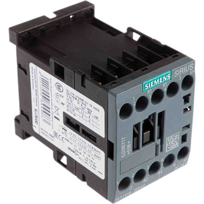 Siemens 3RT2 Series Contactor, 24 V dc Coil, 4-Pole, 9 A, 4 kW, 2NO + 2NC, 400 V ac