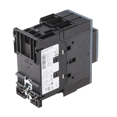 Siemens 3RT2 Series Contactor, 230 V ac Coil, 3-Pole, 40 A, 18.5 kW, 3NO, 400 V ac