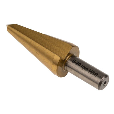 RS PRO HSS Cone Cutter 6mm x 20mm
