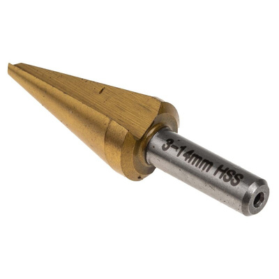 RS PRO HSS Cone Cutter 3mm x 14mm