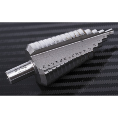 RS PRO HSS Step Drill Bit 6mm x 40mm