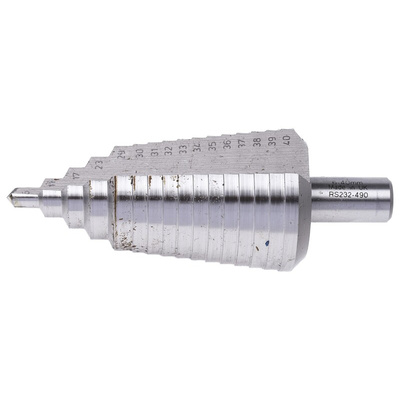 RS PRO HSS Step Drill Bit 6mm x 40mm