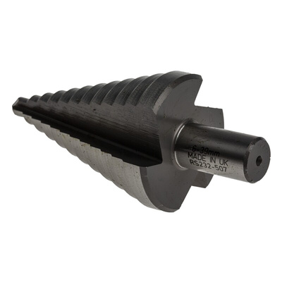 RS PRO HSS Step Drill Bit 6mm x 36mm