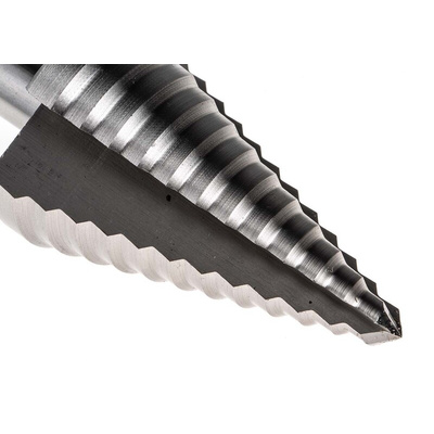 RS PRO HSS Step Drill Bit 7mm x 37mm