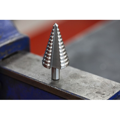 RS PRO HSS Step Drill Bit 8mm x 41mm