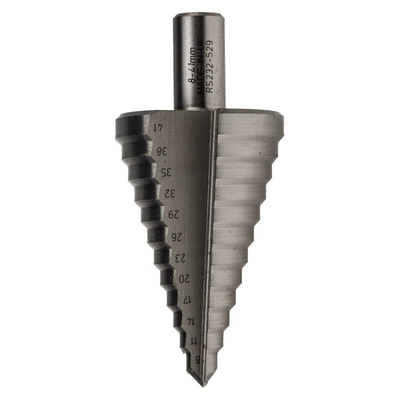 RS PRO HSS Step Drill Bit 8mm x 41mm