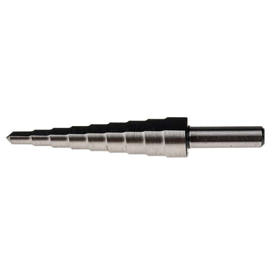 RS PRO HSS Step Drill Bit 4mm x 12mm