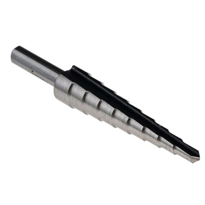 RS PRO HSS Step Drill Bit 4mm x 12mm