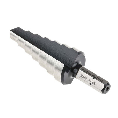 RS PRO HSS Step Drill Bit 8mm x 20mm