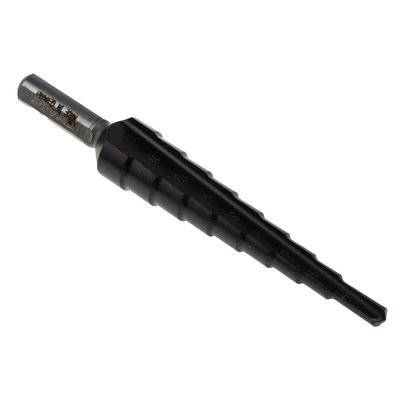 EXACT HSS-TiAlN Step Drill Bit 4mm x 12mm