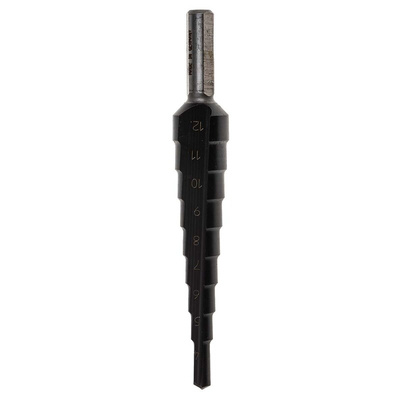 EXACT HSS-TiAlN Step Drill Bit 4mm x 12mm