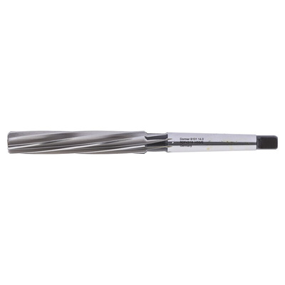 Dormer Morse Taper Shank Reamer Bit, 14mm Diameter, 161 mm Overall