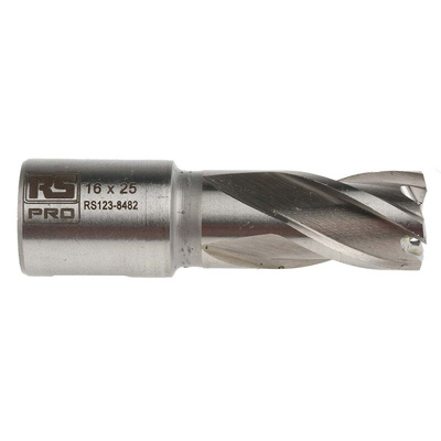 RS PRO HSS 16mm Cutting Diameter Magnetic Drill Bit