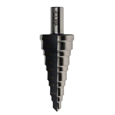 RS PRO HSS Step Drill Bit 15mm x 25mm