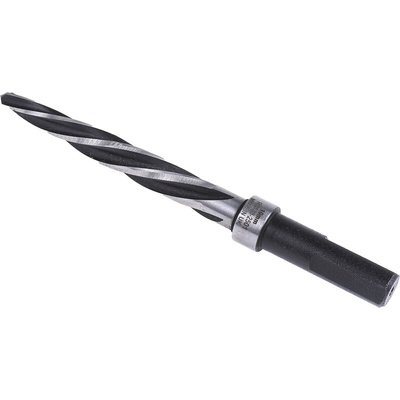 RS PRO Morse Taper Shank Reamer Bit, 10mm Diameter, 127 mm Overall
