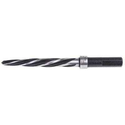 RS PRO Morse Taper Shank Reamer Bit, 10mm Diameter, 127 mm Overall