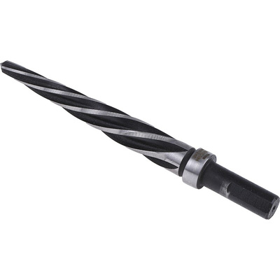 RS PRO Morse Taper Shank Reamer Bit, 16mm Diameter, Tapered Flute, 167 mm Overall