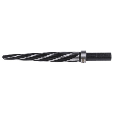 RS PRO Morse Taper Shank Reamer Bit, 16mm Diameter, Tapered Flute, 167 mm Overall