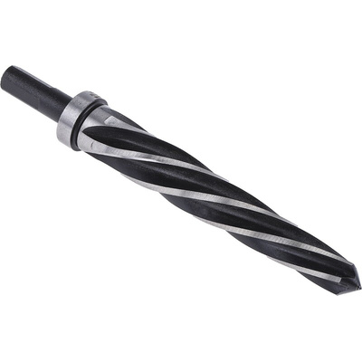 RS PRO Morse Taper Shank Reamer Bit, 22mm Diameter, 184 mm Overall