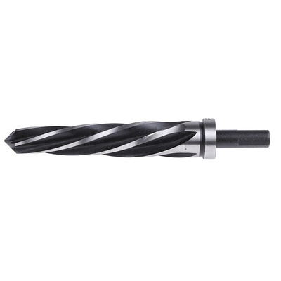 RS PRO Morse Taper Shank Reamer Bit, 25mm Diameter, 7-1/4 in Overall