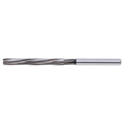 Dormer Straight Shank Reamer Bit, 5mm Diameter, Spiral Flute, 87 mm Overall