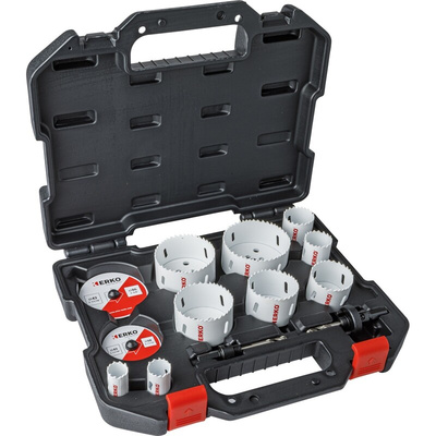 ERKO Bi-metal 22 mm, 25 mm, 35 mm, 41 mm, 51 mm, 60 mm, 68 mm, 76 mm, 86 mm Hole Saw