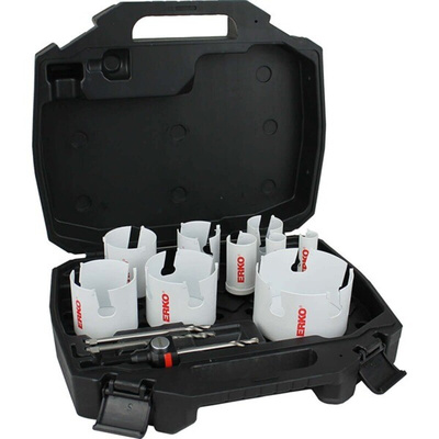 ERKO Carbide 22 → 102mm Twist Drill Bit Set