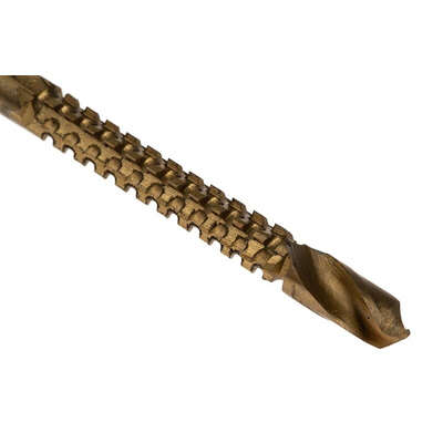 RS PRO Tin Coated Steel Saw Drill Bit