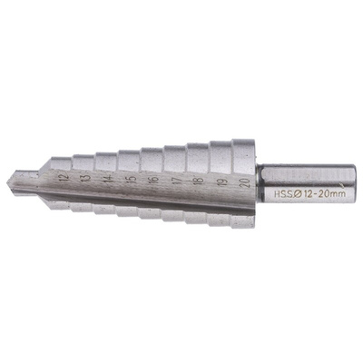 EXACT HSS Step Drill Bit 12mm x 20mm