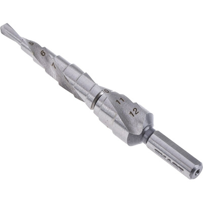 EXACT HSS Step Drill Bit 4mm x 12mm