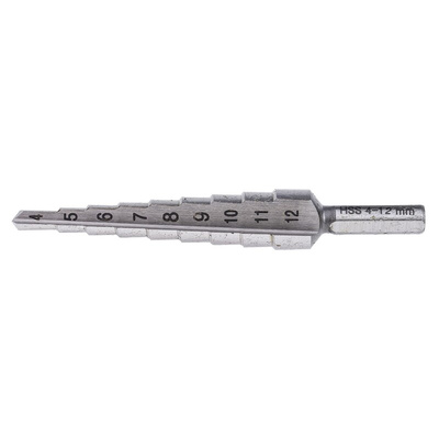 EXACT HSS Step Drill Bit 4mm x 12mm