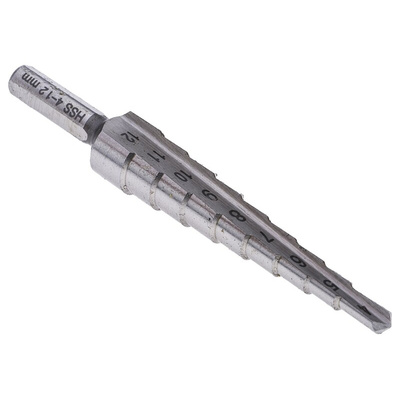 EXACT HSS Step Drill Bit 4mm x 12mm