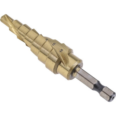DeWALT HSS Step Drill Bit 8mm x 18mm