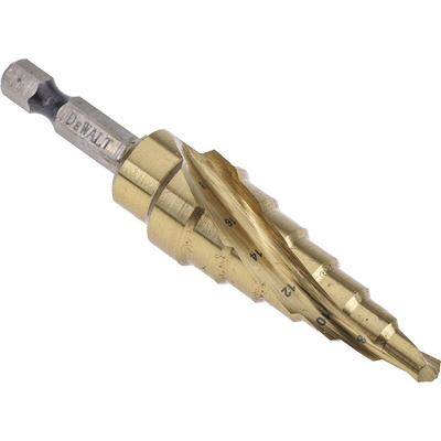 DeWALT HSS Step Drill Bit 8mm x 18mm