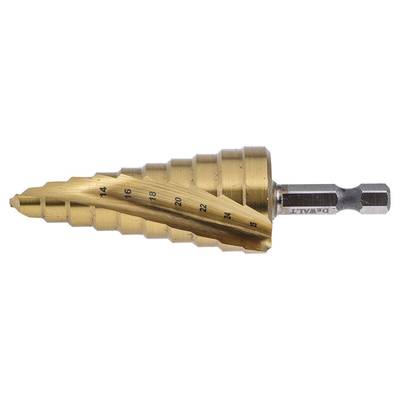 DeWALT HSS Step Drill Bit 14mm x 25mm