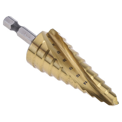 DeWALT HSS Step Drill Bit 14mm x 25mm