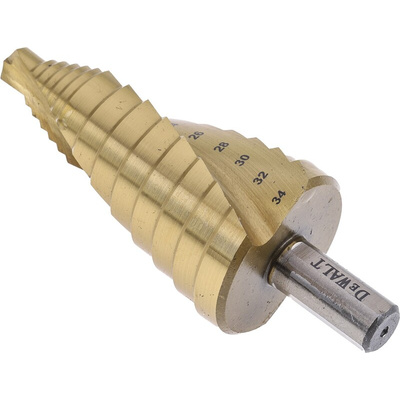 DeWALT HSS Step Drill Bit 20mm x 34mm
