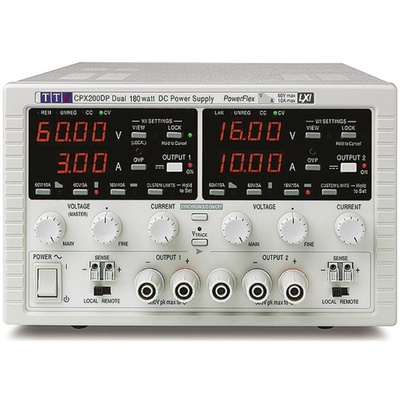 Aim-TTi Bench Power Supply, , 360W, 2 Output , , 60V, 10A With RS Calibration