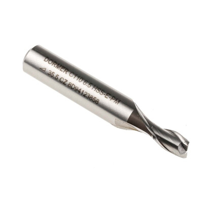 Dormer Plain Slot Drill, 6.5mm Cut Diameter